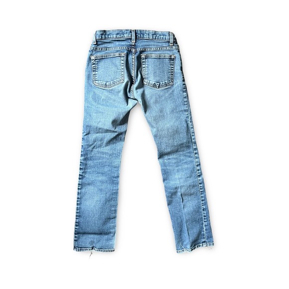 GAP Women's Modern Bootcut Jeans Size 2 Ankle Blue Cotton Denim Stretch Boot Leg - Picture 3 of 9